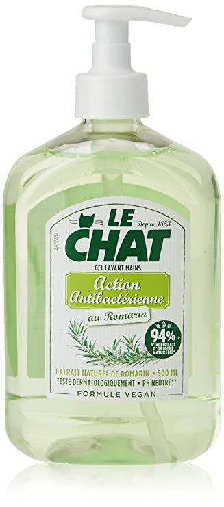 Le Chat Hand Gel Au Romarin 500 ml