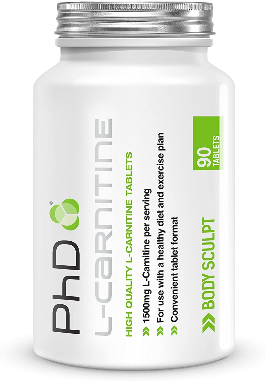 PhD L-Carnitine Tablets 90's