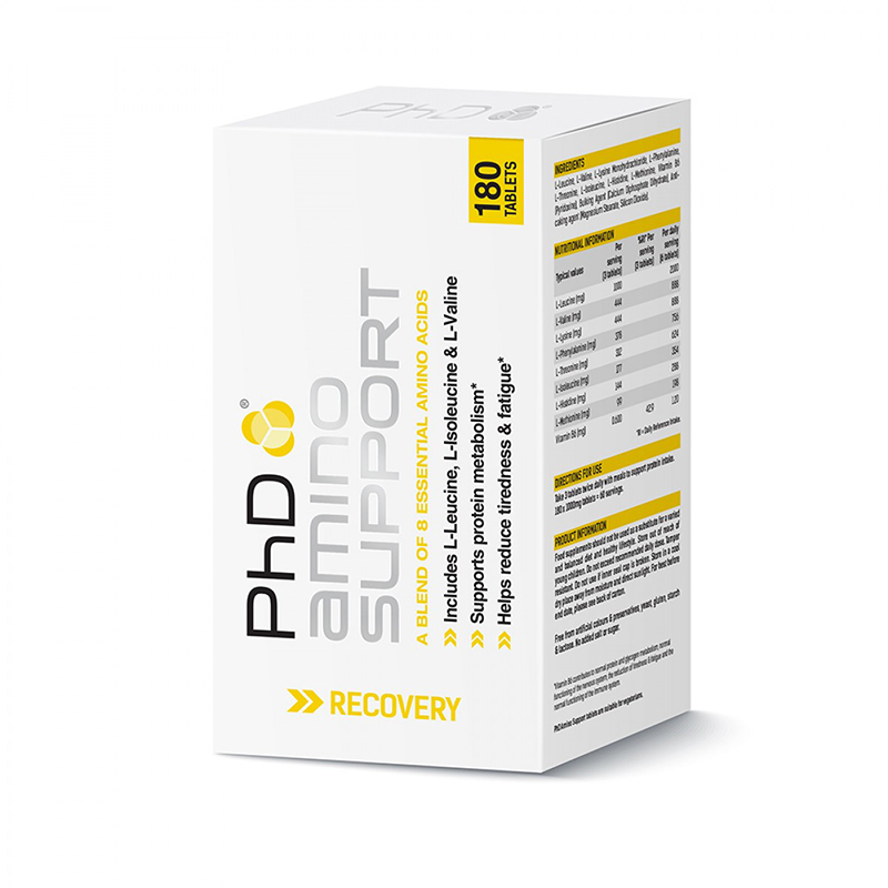 PhD Amino Support Tablets 180's