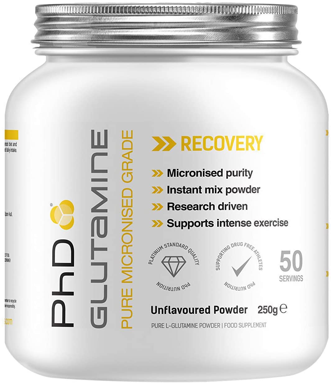PhD Glutamine Unflavoured Powder 250 g