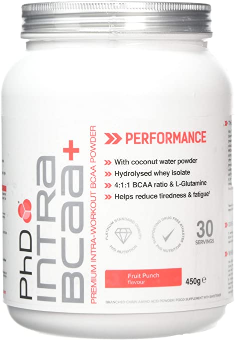 PhD Intra BCAA+ Fruit Punch 450 g