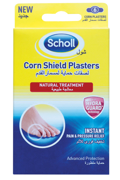 Scholl Corn Shield Plasters 6's