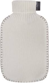 Fashy Knitted Cover Water Bag White 1's