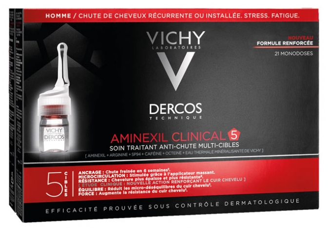 Dercos Aminexil Clinical For Men 21's