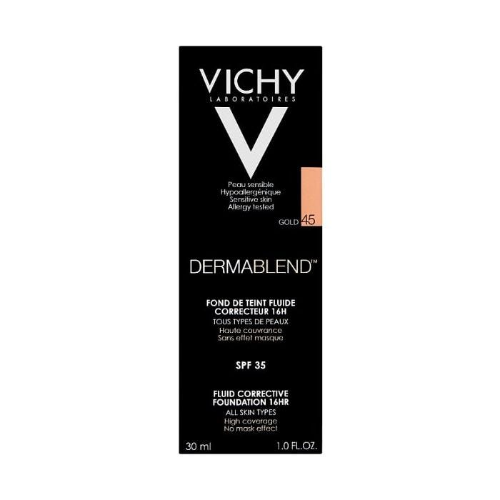 Vichy DermaBlend Fluid Corrective Foundation Gold no.45