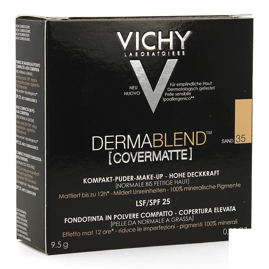 Vichy DermaBlend CoverMatte Foundation Sand no.35