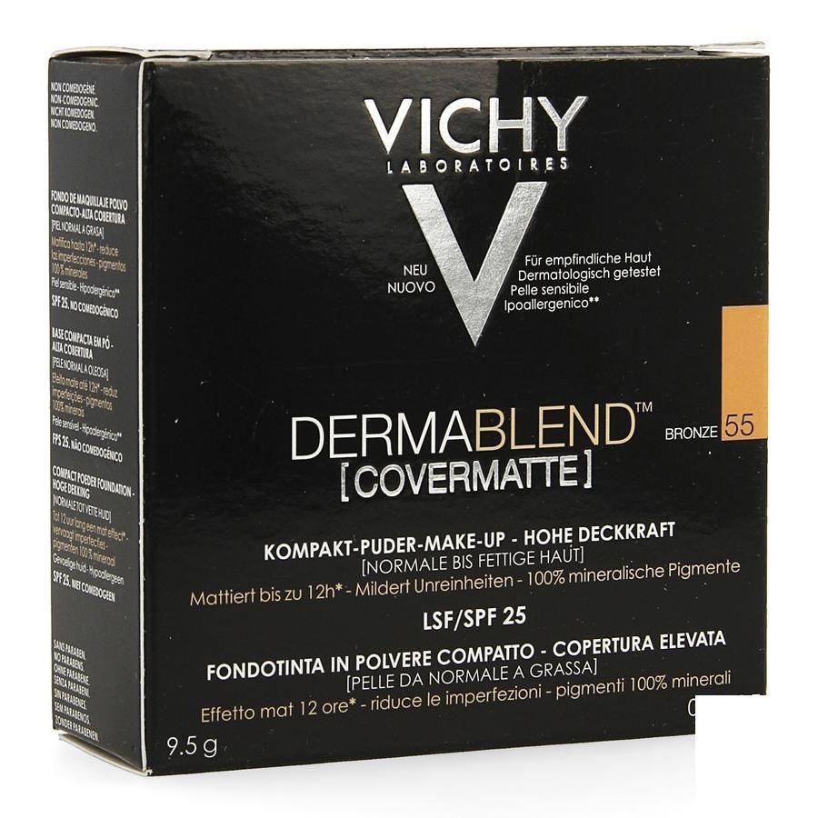 Vichy DermaBlend CoverMatte Foundation Bronze no.55