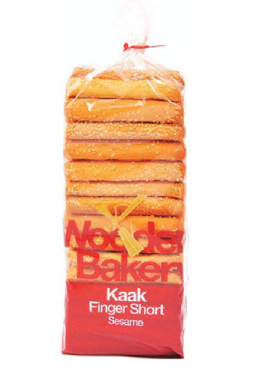 Wooden Bakery Kaak Finger Short Sesame 350 g
