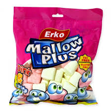 Erko Mallow Plus Pink & White 100 g