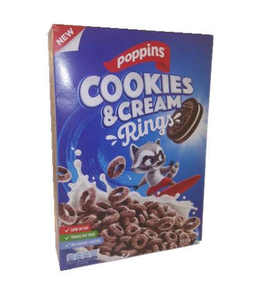 Poppins Rings Cookies & Cream 350 g