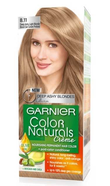 Garnier Color Naturals Crème Deep Ashy Light Blonde 8.11