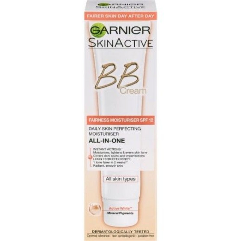 Garnier BB Cream  Fairness Moisturiser SPF12  40 ml