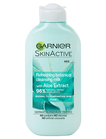 Garnier Refreshing Botanical Cleansing Milk Aloe Extract 200 ml