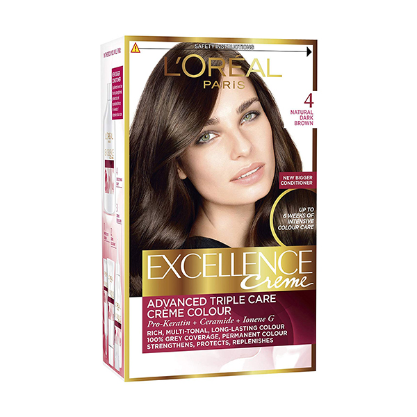 L'Oreal Excellence Hair Protection Crème Brown no.4