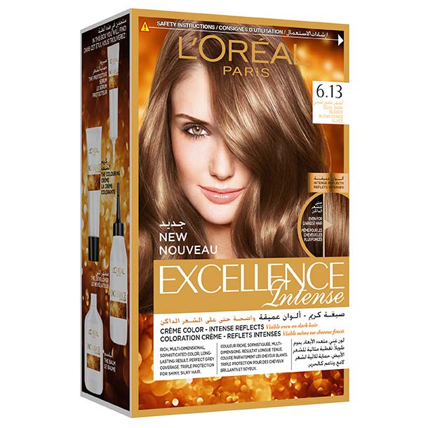 L'Oreal Excellence Hair Protection Intense Cool Dark Blond no.6.13