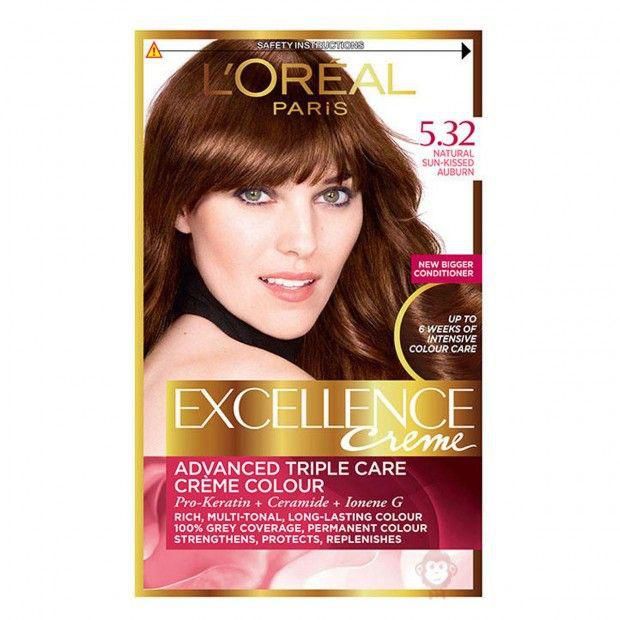 L'Oreal Excellence Hair Protection Crème Solar Brown no.5.32