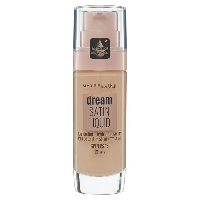 Maybelline Dream Satin Liquid Foundation Serum Ivory no.10