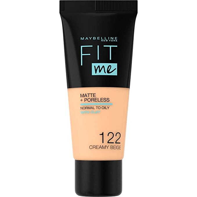 Maybelline Fit Me Liquid Foundation creamy Beige no.122
