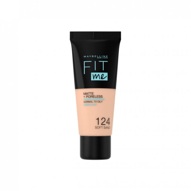 Maybelline Fit Me Liquid Foundation Soft Sand no.124