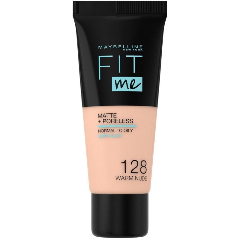 Maybelline Fit Me Liquid Foundation Warm Nude no.128