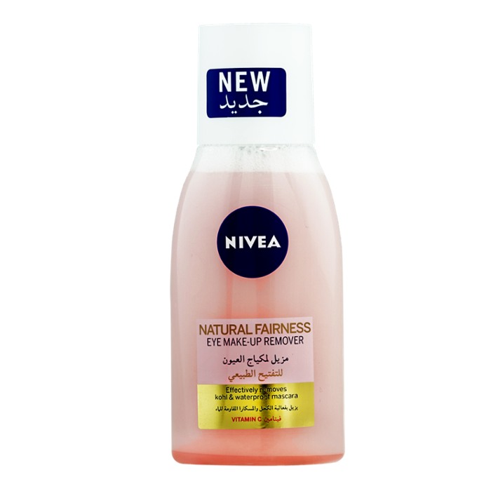 Nivea Natural Fairness WaterProof Eye Make-Up Remover 125 ml